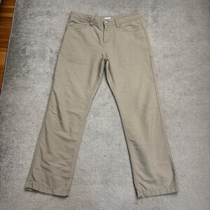 Toad&Co Kerouac Straight Leg Pant Polyester Cotton Blend Insect Repellent